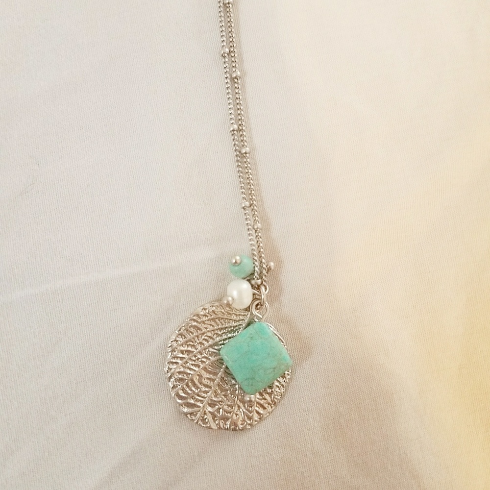 Lia Sophia Leaf Necklace